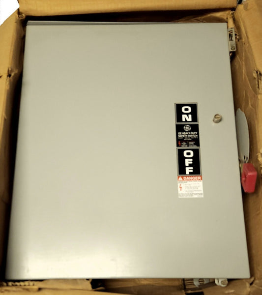 GENERAL ELECTRIC THN6663 6 Pole 100 AMP Nema 3R Safety Switch 600 VAC Heavy Duty