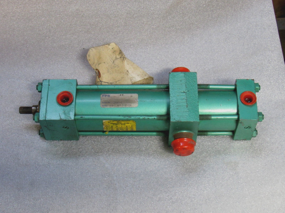New FPS Pneumatic Cylinder A3H-2.0x7.5-HC-2S 7.5" Stroke 2.0" Bore