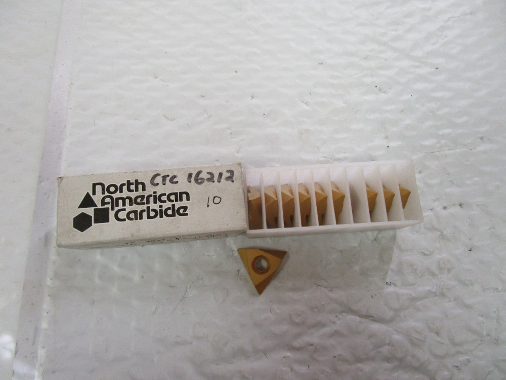 Lot Of 10 North American  NA111 Carbide Insert JX-4032-E