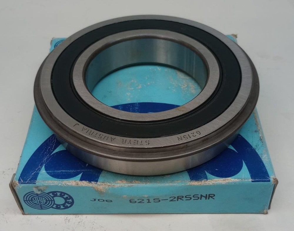 Steyr 6215-2RSSNR Ball Bearing Deep Groove 75X130X25mm Double Sealed