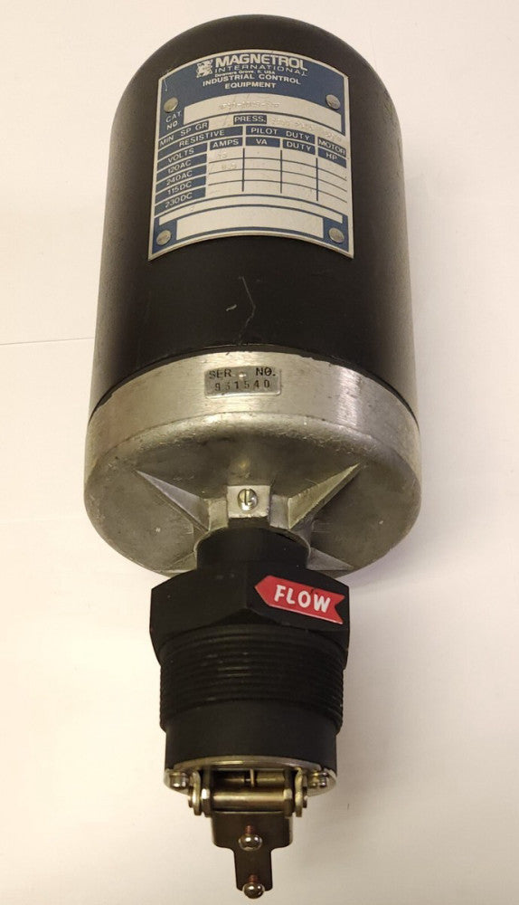MAGNETROL XF10 1D28 AAF FLOW VANE FLOW CONTROL Switch 1000 PSI 450°F 120 VAC 13
