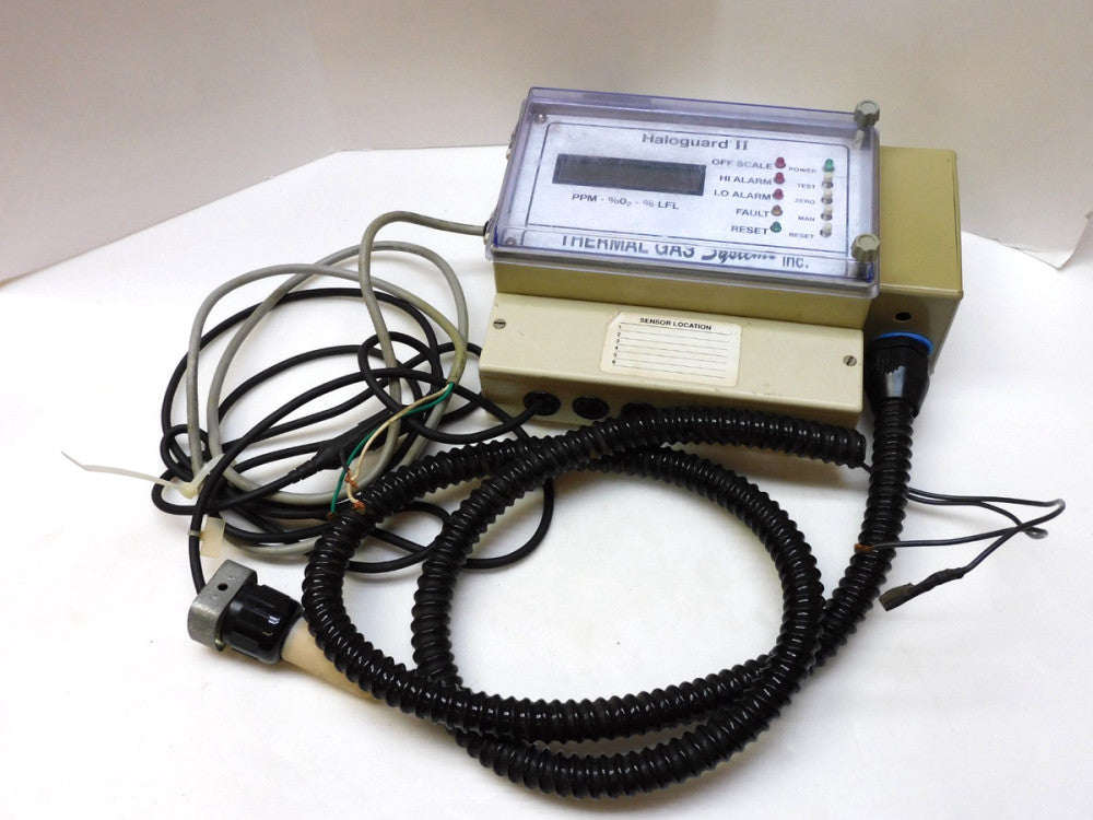 THERMAL GAS SYSTEMS 1-A-1 HALOGUARD II REFRIGERATOR LEAK DETECTOR