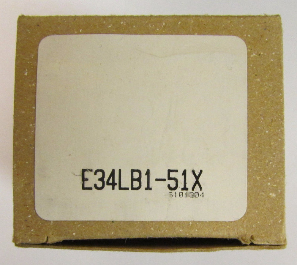 CUTLER HAMMER E34LB1 51X BLACK Mushroom Head Momentary Push Button E34 LB1 51X