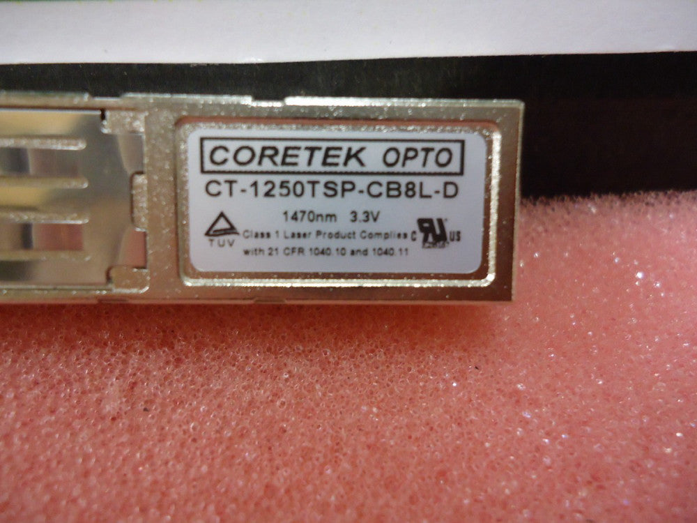 CT-1250TSP-CB8L-D 1470 Coretek SFP with DDMI, 1.25Gb/s, 80km Brand New!