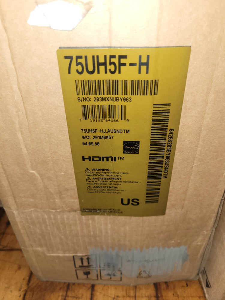 New, LG, 75UH5F-H, Class Smart Digital Signage TV IPS LED Display 4K UHD HDR 120