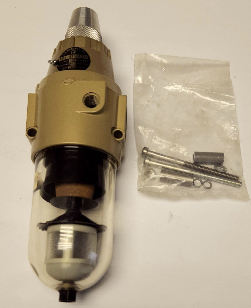 CA NORGREN B02 421 A2EA Pnuematic Regulator Filter Valve Assembly 150 PSIG