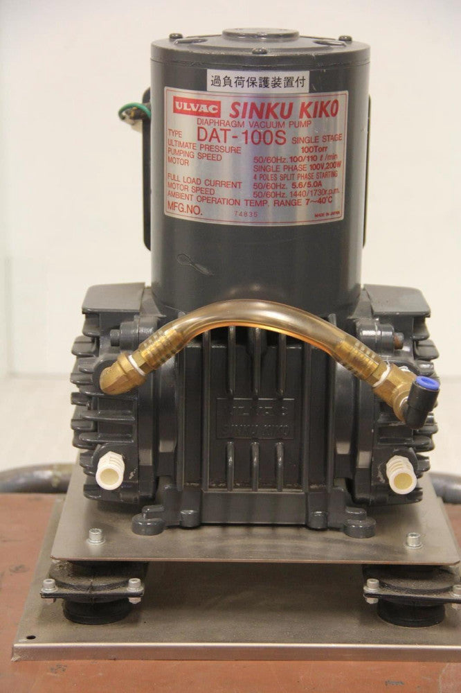 ULVAC DAT-100S Single Stage Diaphragm Vacuum Pump