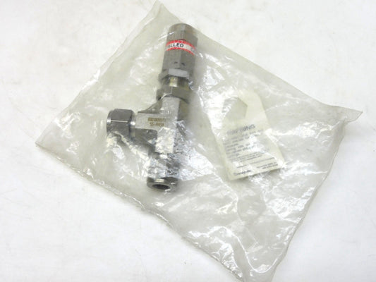 Swagelok SS-R4S8 Relief Valve 1/2" tube