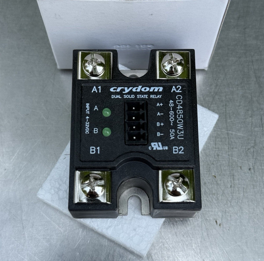 Crydom CD4850W3U Evolution Dual Solid State Relay 48V-600V 50A - New