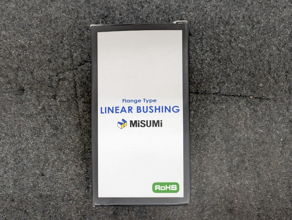 New, Misumi, LHMCW-MX12, CENTER FLANGED LINEAR BALL BEARING - DOUBLE, MX LUBRIC