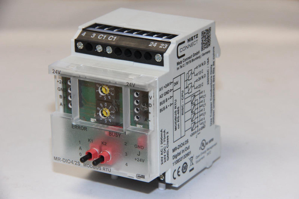 METZ CONNECT MR-DIO4/2S Input Output Modbus Module