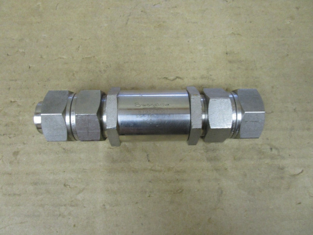 SWAGELOK SS-16C-1/3 S/S POPPET CHECK VALVE 1/3 PSI