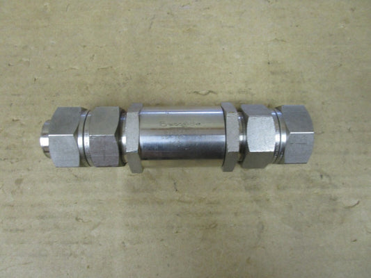 SWAGELOK SS-16C-1/3 S/S POPPET CHECK VALVE 1/3 PSI