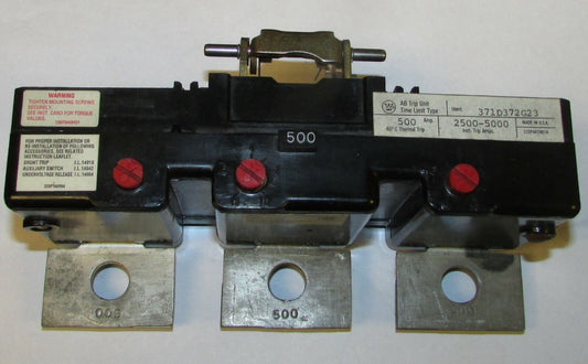 WESTINGHOUSE CUTLER HAMMER HMA3500T 500 Amp Type MA HMA Trip Unit 371D37G23