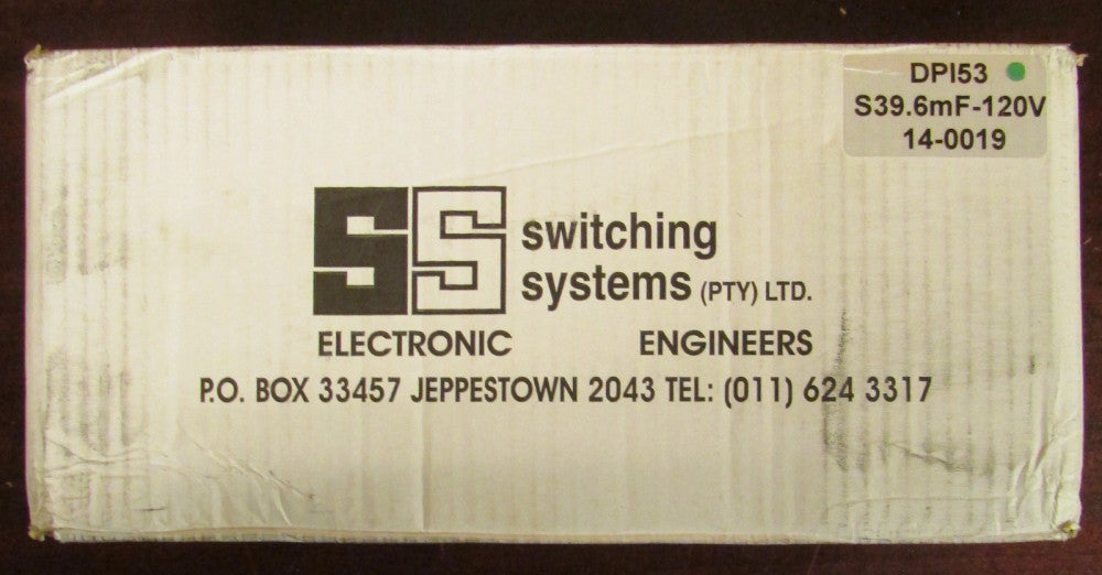 SS ELECTRONIC DPI53 Voltge Dip Proofing Inverter S39 6MF 120V 14-0019