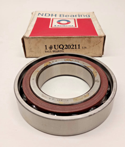 New Departure NDH UQ20211 Angular Contact USA Bearing 55x100x21mm ref# 7211B