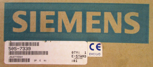 Siemens 505 7339 Network Interface Module E Stand Version + Tap Housing 500 5606