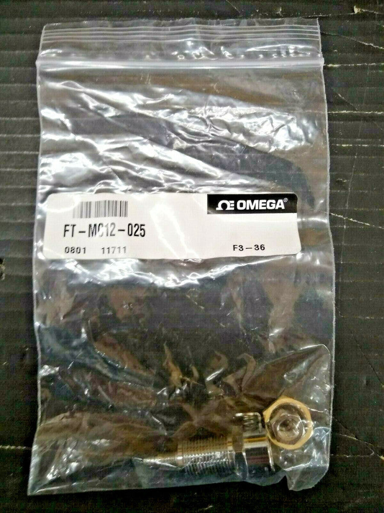 New, Omega, FT-MC12-025, CONN SS QUICK CPL 1/8" FLW CHR PLT BRASS