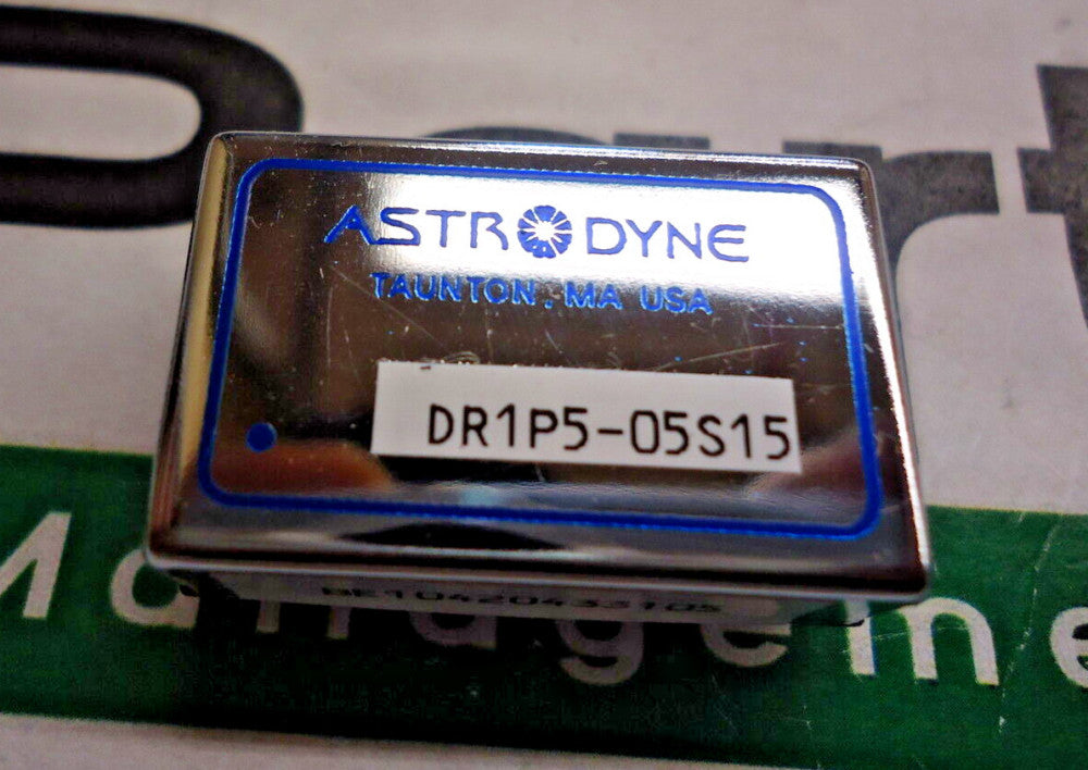 Brand New! DR1P5-05S15, Astrodyne, 1.5W DC/DC 5Vin 15VDC O/P