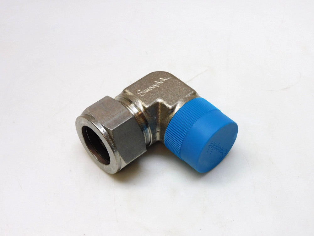 SWAGELOK SS 1" TUBE X 1" NPT 90° ELBOW FITTING CONNECTOR