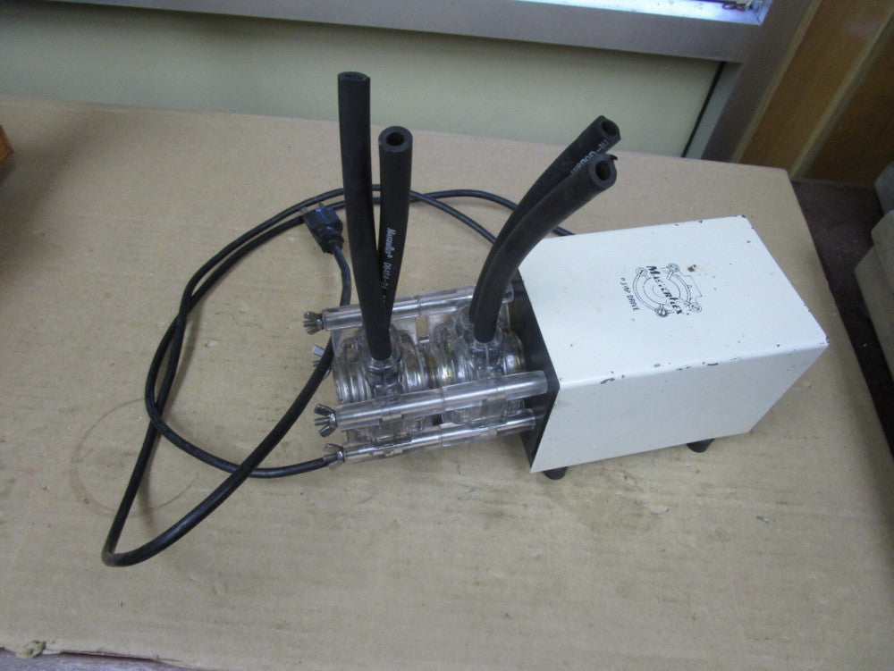 COLE PALMER MASTERFLEX PUMP DRIVE 7543-02 2 RPM w/ (2) 7024-21