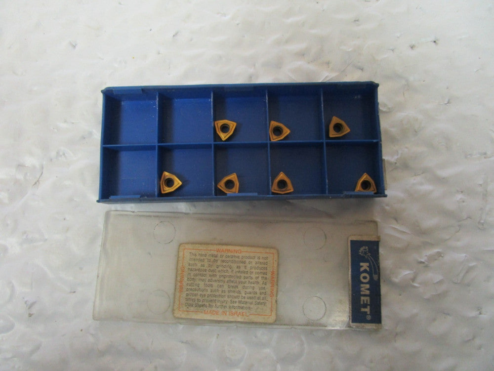 Lot of 7 Komet BK84 Carbide Inserts W29 18010.0484