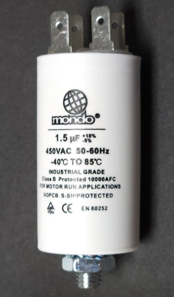 MONDO DUCATI X003K3L3NN Motor Run ENERGIA Capacitor 1.5μF/450V 450 VAC 1.5μF