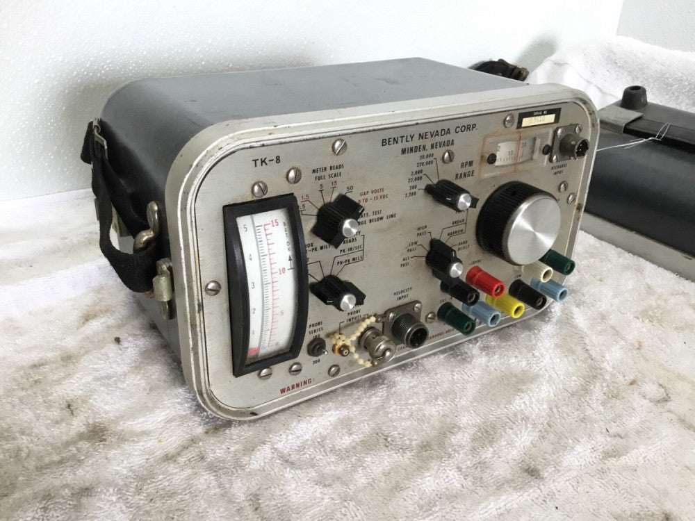 Bently Nevada TK-8 model 5232-14 Tester With Seismoprobe