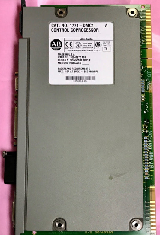 ALLEN BRADLEY 1771 DMC1 Series A Revision E Control Coprocessor 1771-DMC1