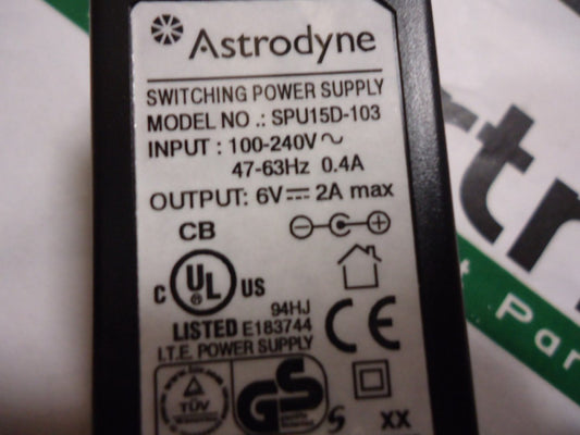 SPU15D-103 Astrodyne Switching Power Supply Brand New!