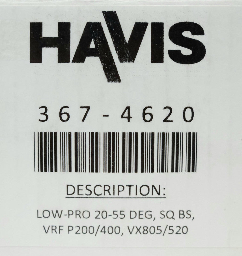 HAVIS 367 4620 LOW PRO Square Base Metal Stand 20-55 Degree Swivel P200/400