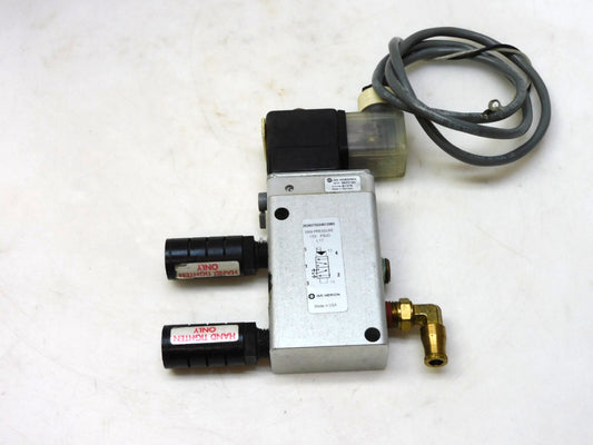 Herion Solenoid Valve 150Psi 120v coil 60Hz 2636070024612060