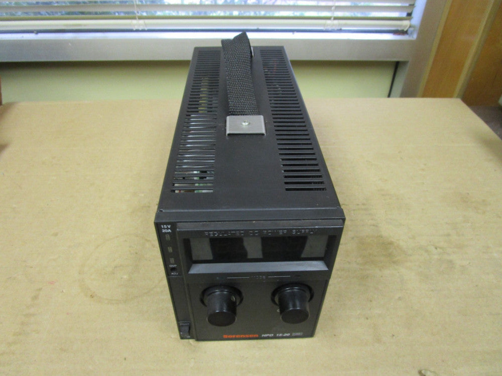 SORENSEN HPD 15-20 DC POWER SUPPLY 115V/6A w/ STRAP