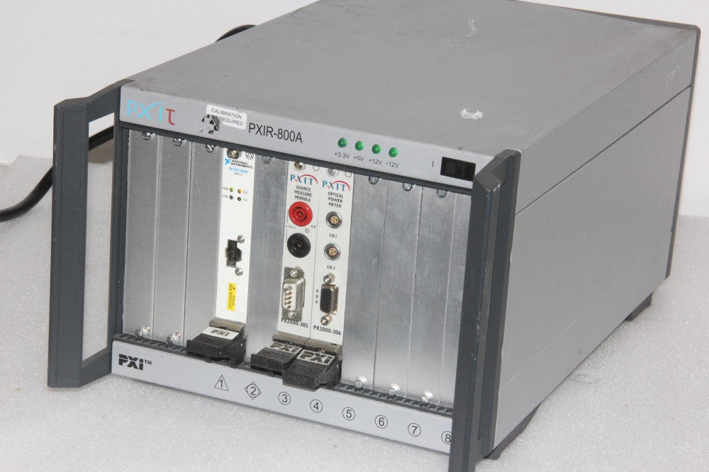 PXIT PXIR-800A Interference Receiver Test Module with PX2000-305 PX2000-306