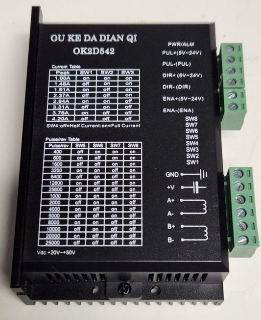 OU KE DA DIAN QI OK2D542 SEIKI Stepper Motor Driver Two Phase