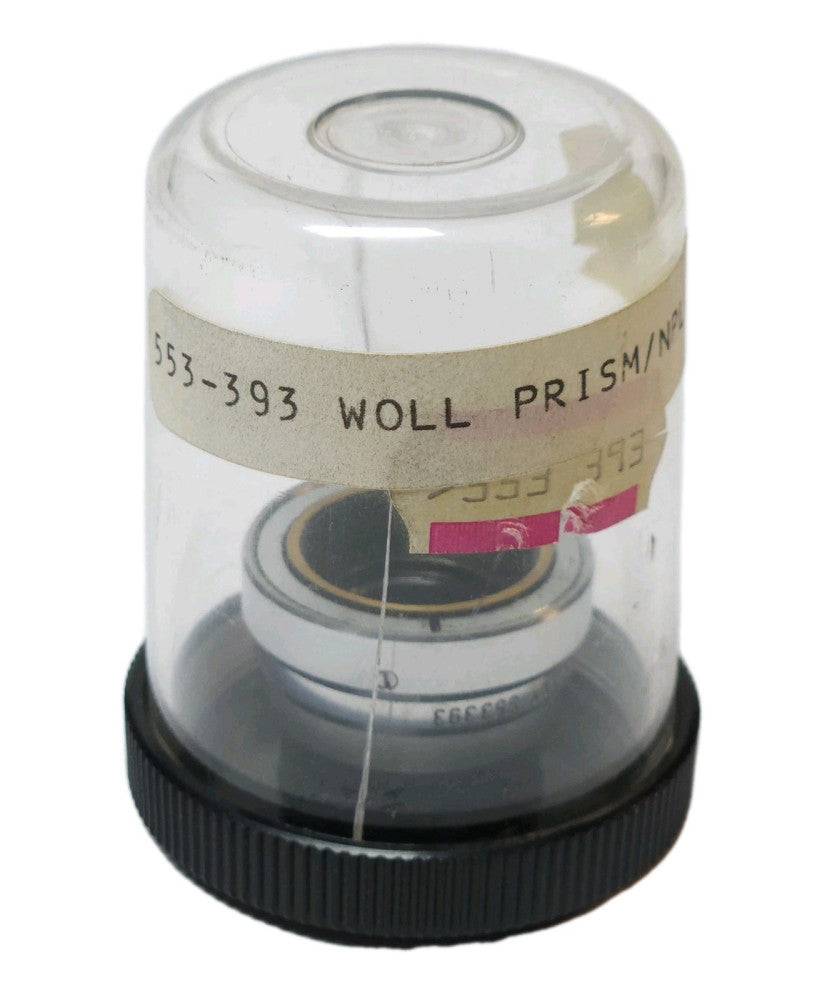 LEITZ WETZLAR 553 393 WOLL PRISM NPL 10X F2 Microscope LENS ICR 10X/0.20 P