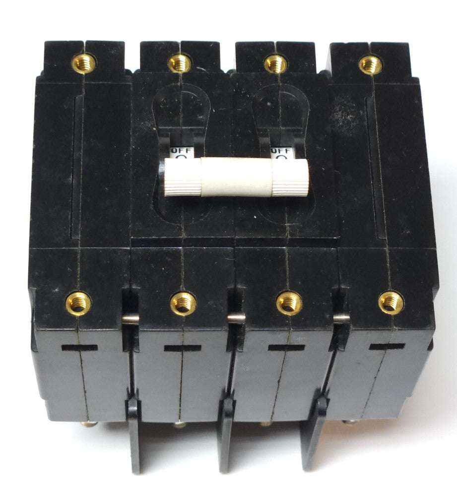 CARLINGSWITCH CB4 X0 00 811 11A C 4 Pole 50 AMP FLA 277 VAC 24 VDC Circuit Break