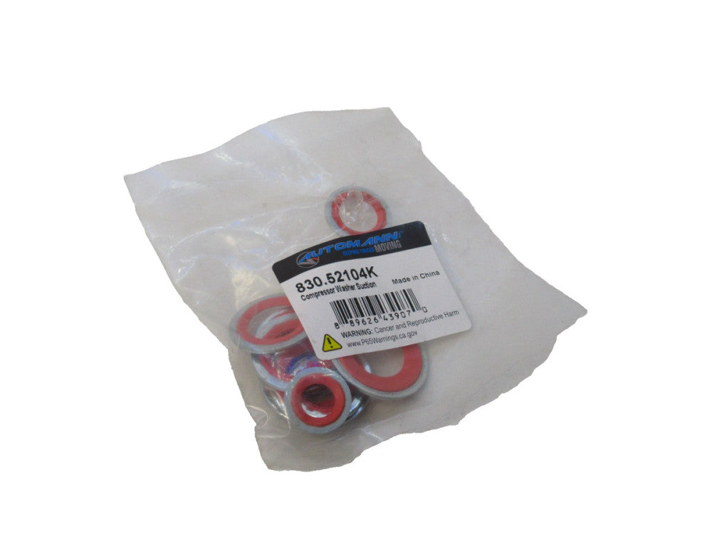 Automann 830.52104K Compressor Washer Suction Seal Kit (New)