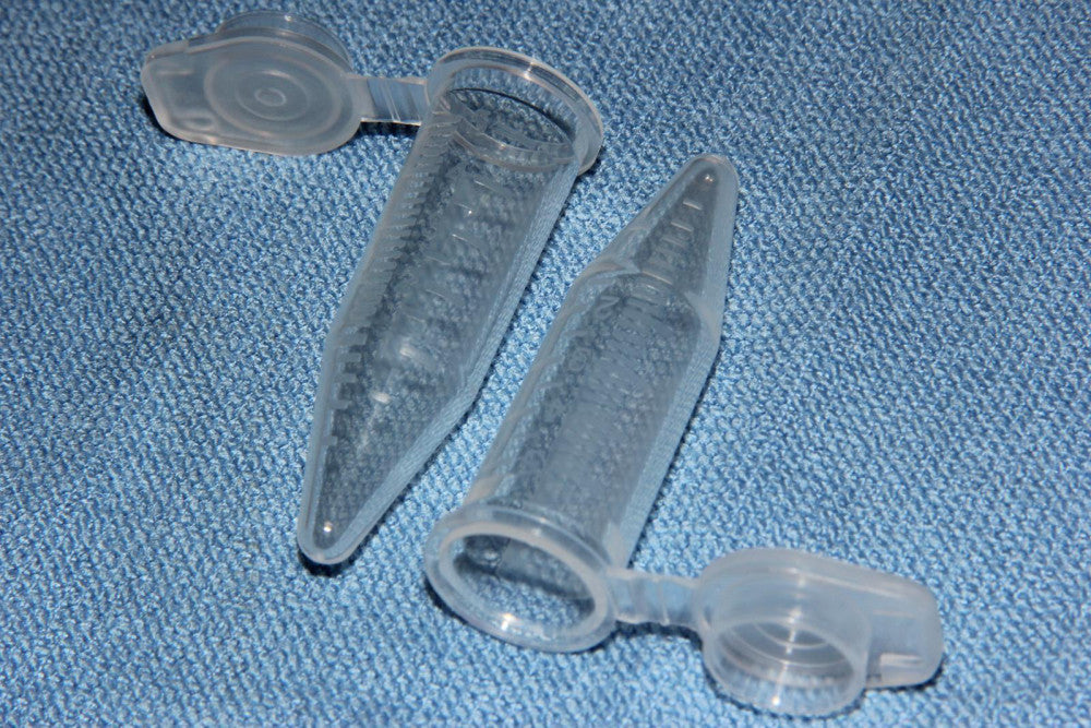 IBIS SCIENTIFIC HWK5.0 Natural 5.0ml Sterile Microcentrifuge Tubes 200-Pk