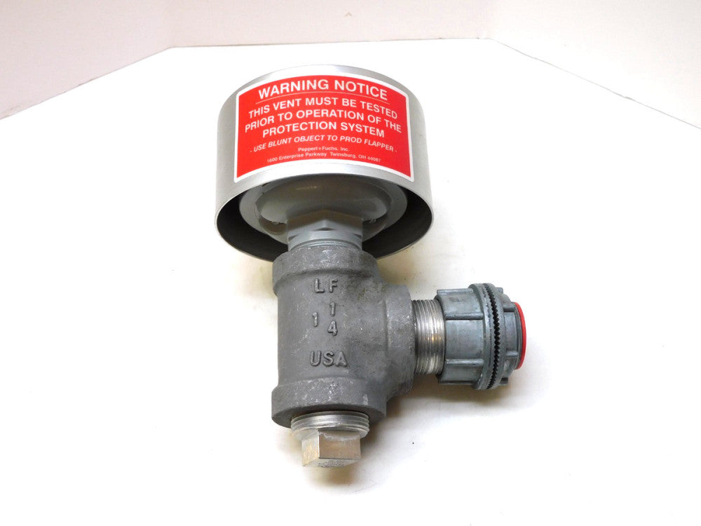 PEPPERL+FUCHS EPV-3-SA Purge Control Enclosure Protection Vent 1-1/4" npt