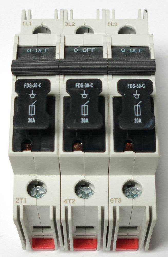 MARATHON FDS 30 C 3 UL98 Fused Disconnect Switch 30 AMP 600 VAC DIN RAIL Mountab