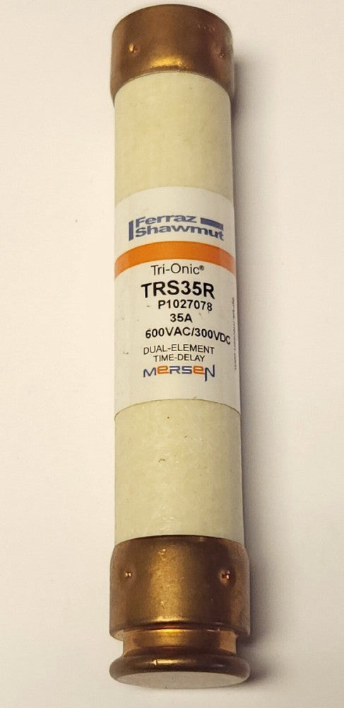 MERSEN FERRAZ SHAWMUT TRS35R 35 AMP TRI ONIC Fuse 600 VAC