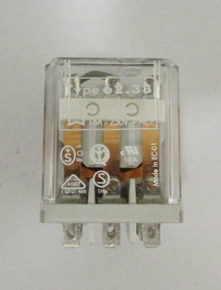 FINDER 62.33.8.120 16 Amp 120 VAC Relay 62 33 8 120 *PRICE PER EACH*