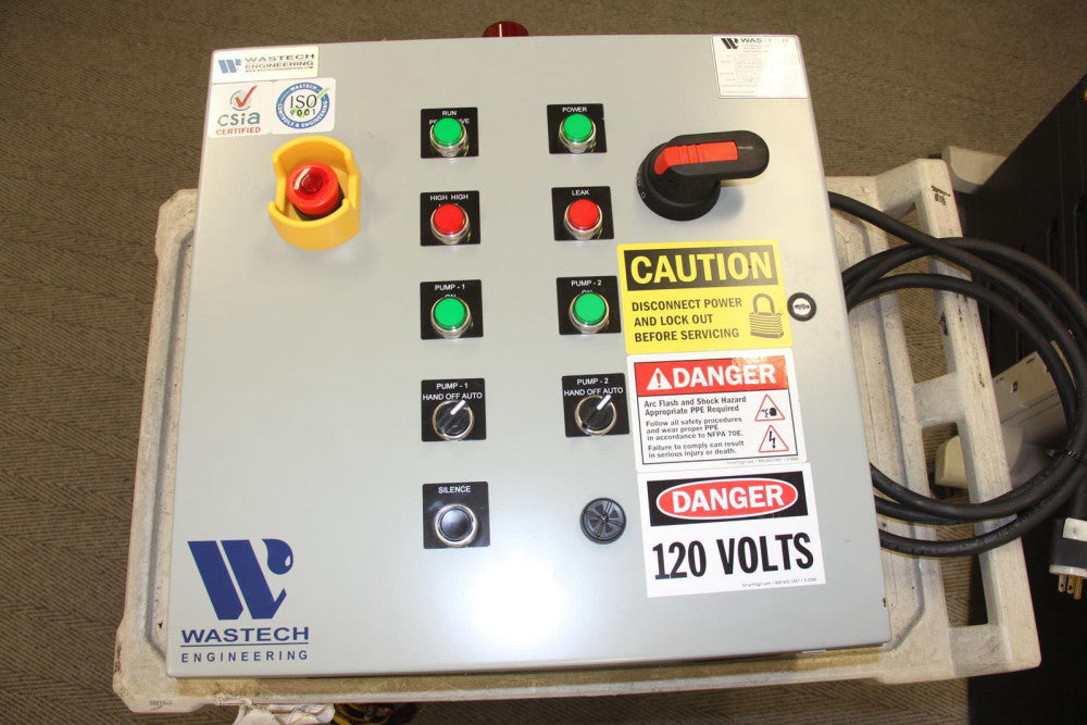 WASTECH DVPLS-32-DC-005-A-PV-TI-VM Process Control Panel