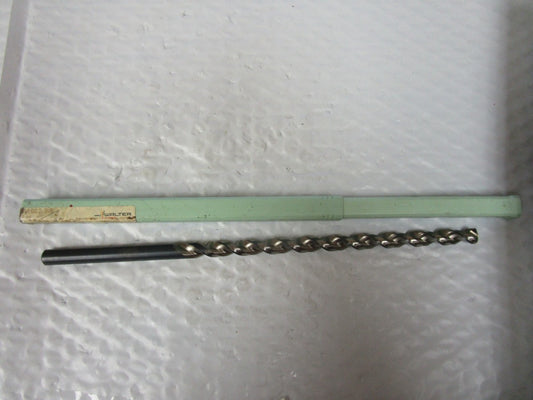 NEW WALTER TITEX A1622-9.8 HSS EXTRA LONG DEEP HOLE DRILL