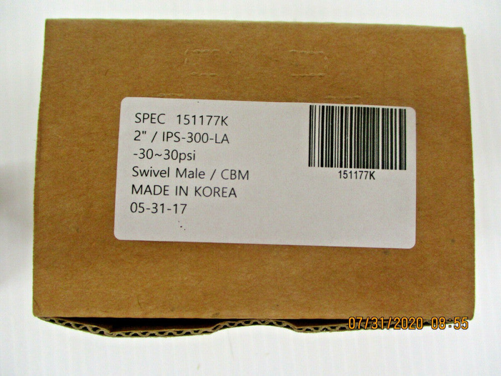 Brand New, Ametek, IPS-300-LA-30,  2", Swivel, Male, 30PSI gauge