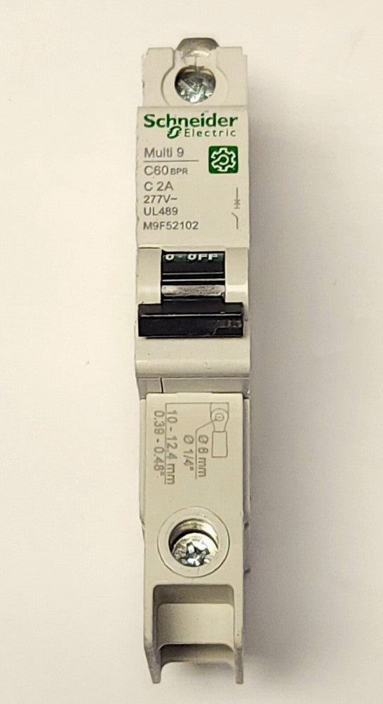 SCHNEIDER ELECTRIC Multi 9 C60 BPR C2A 277 VAC UL489 M9F52102