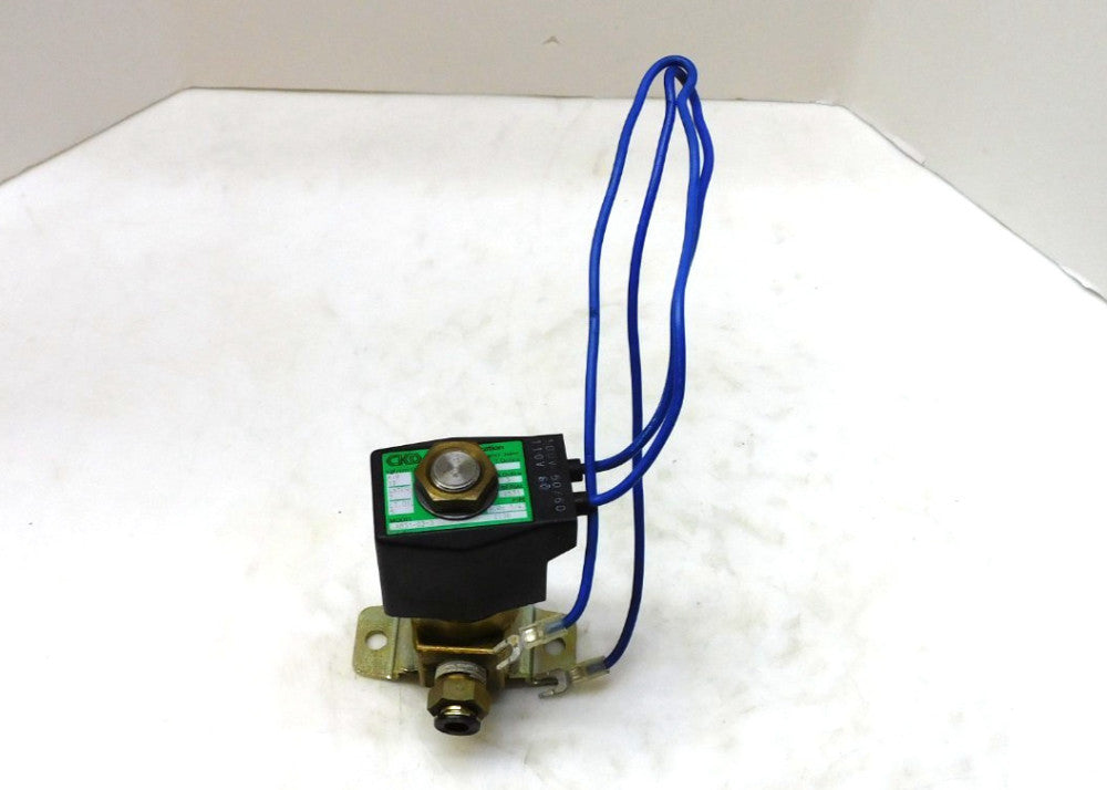  CKD AB31-02-3 Solenoid Valve 110V 60Hz 1/4"npt 