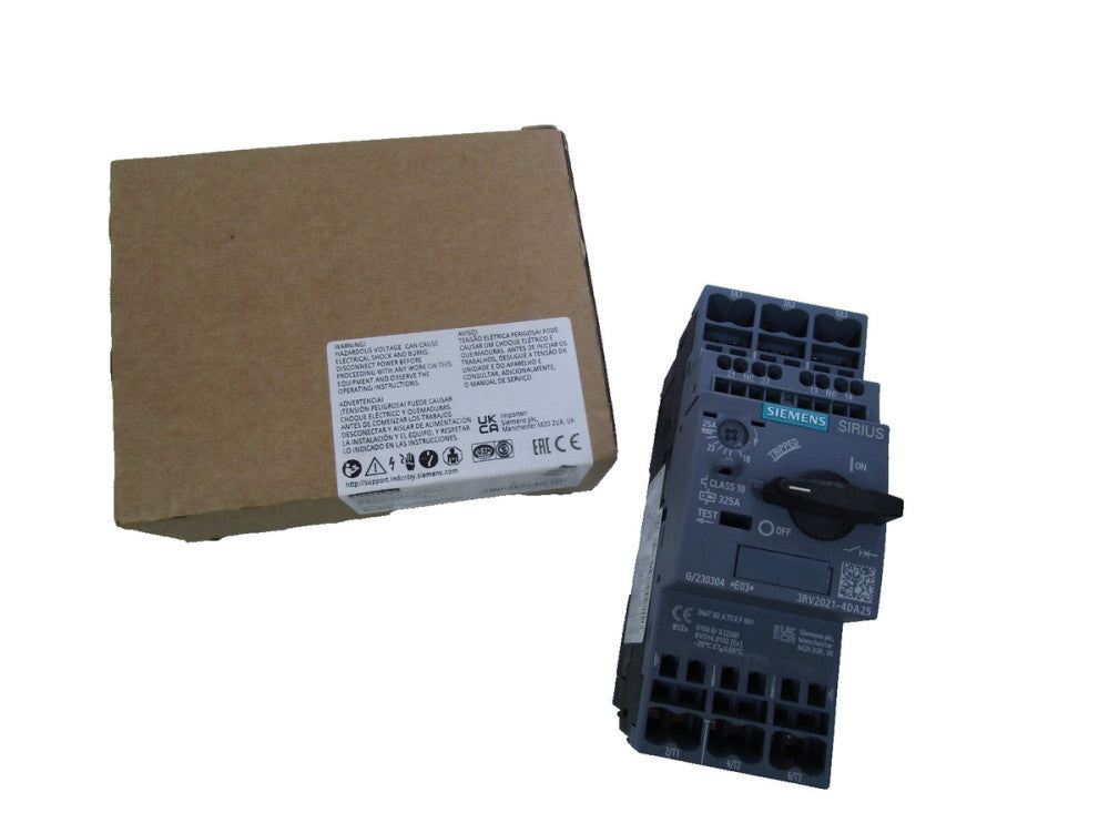 Siemens 3RV2021-4DA25 Manual Motor Starter 18-25A Amp