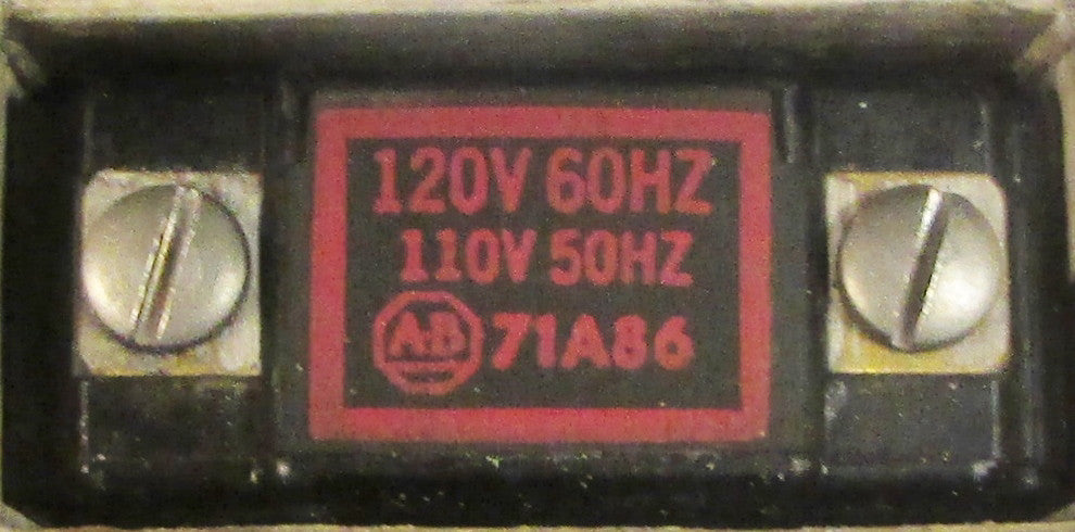 ALLEN BRADLEY 71A86 Size 1 Series K 110 120 V Coil 